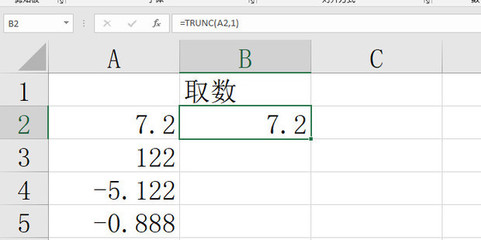 trunc函数的使用方法,truncate函数用法